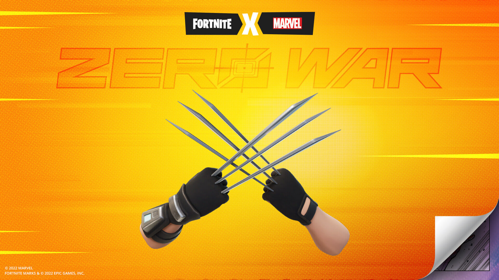 Fortnite - Wolverine Adamantium Claws Pickaxe