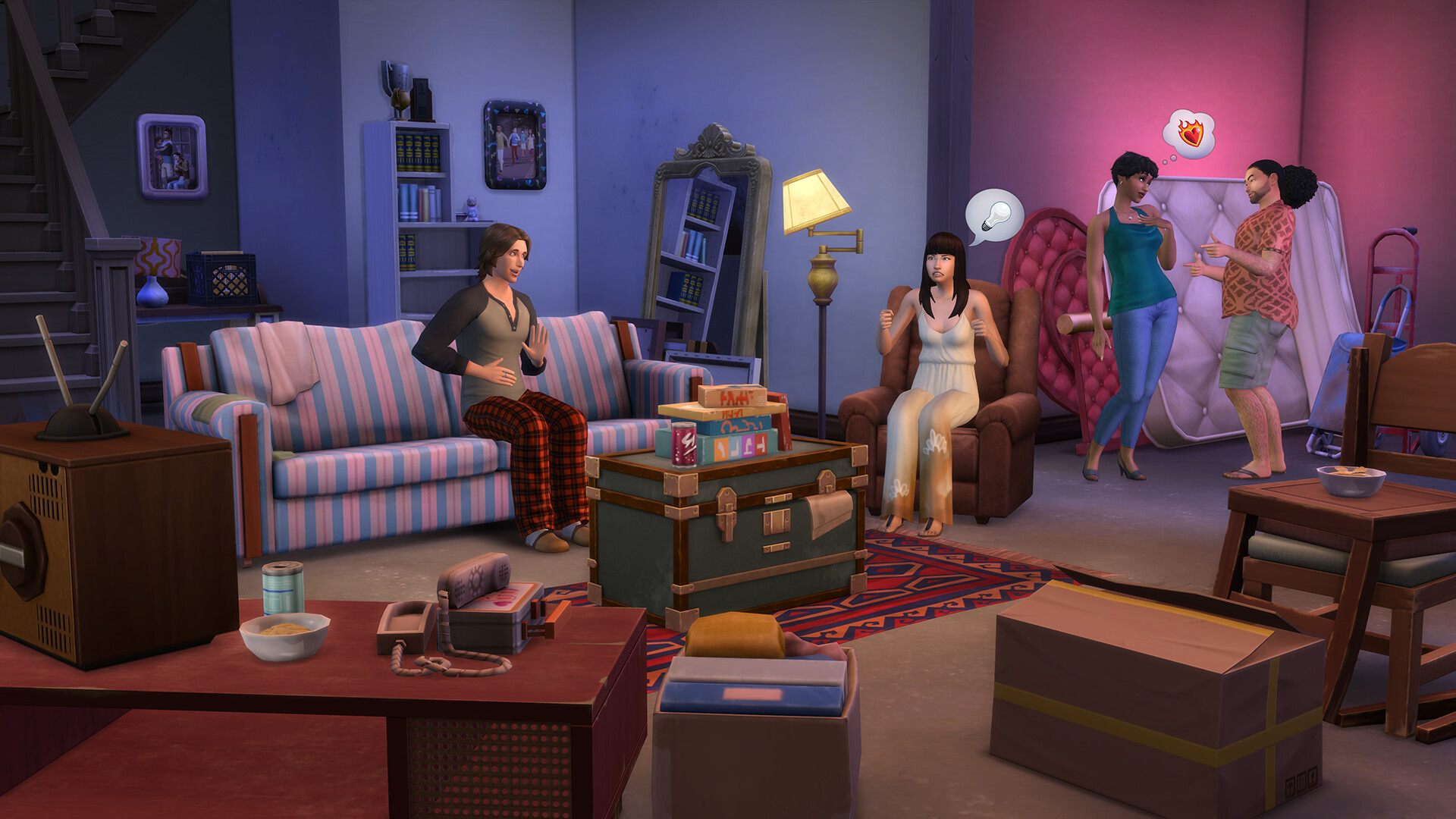 Sims 2 дополнения мебель