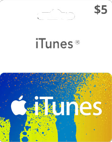 puppy Zeestraat spleet Buy $5 iTunes Gift Card