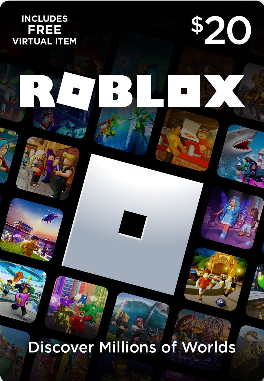 Buy Roblox 20 USD Gift Cards Online